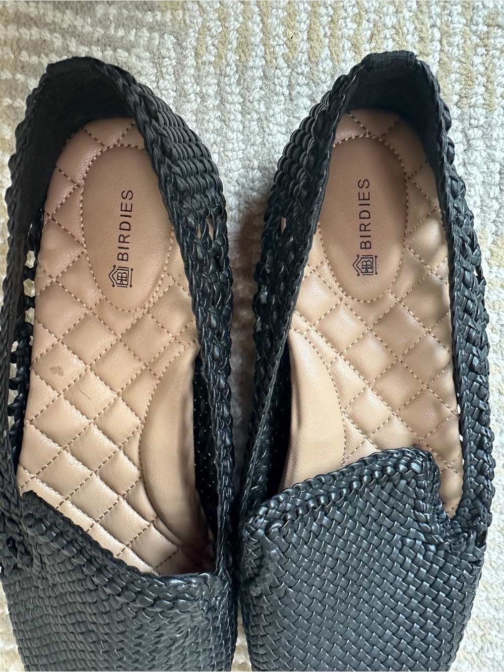 Birdies The Starling Woven breathable basket weave design slip on loafers - Picture 7 of 8